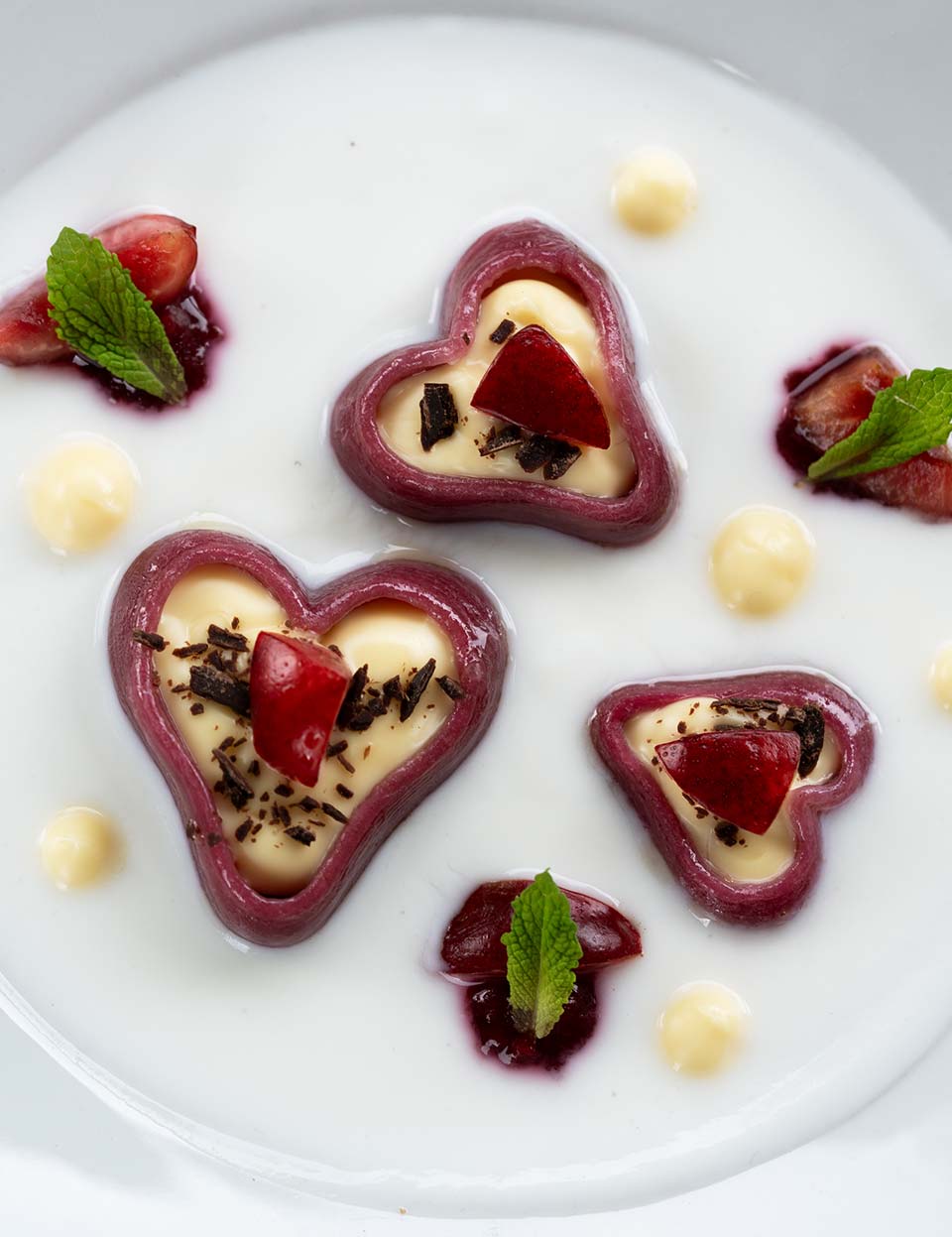 Love me tender con mascarpone, cioccolato e amarene