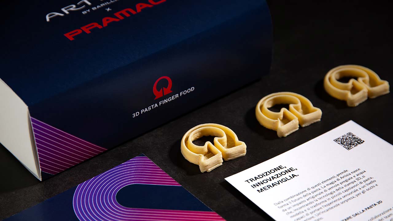 Artisia x Pramac: la pasta 3D corre al Mugello