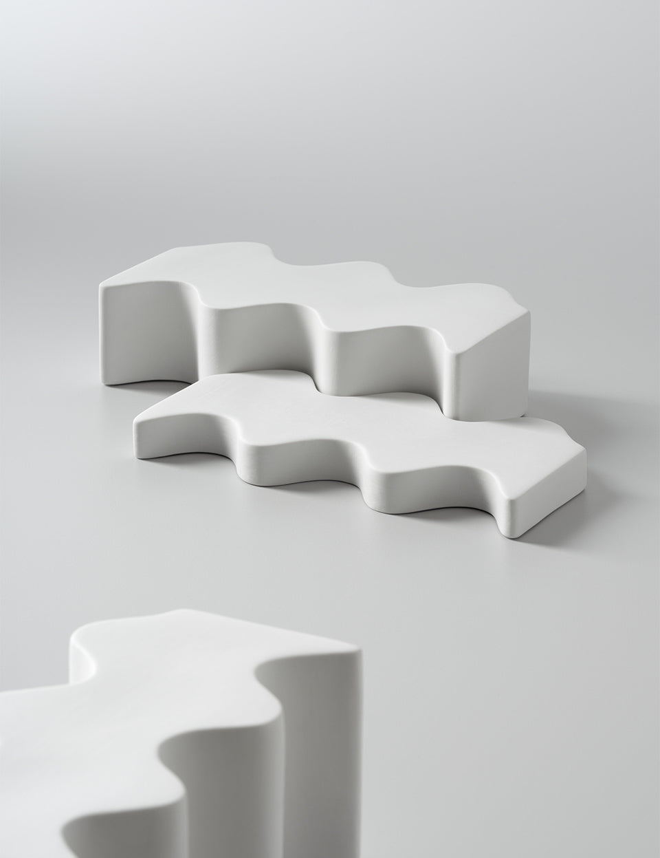 Piatto alzatina ceramica Agrid Artisia