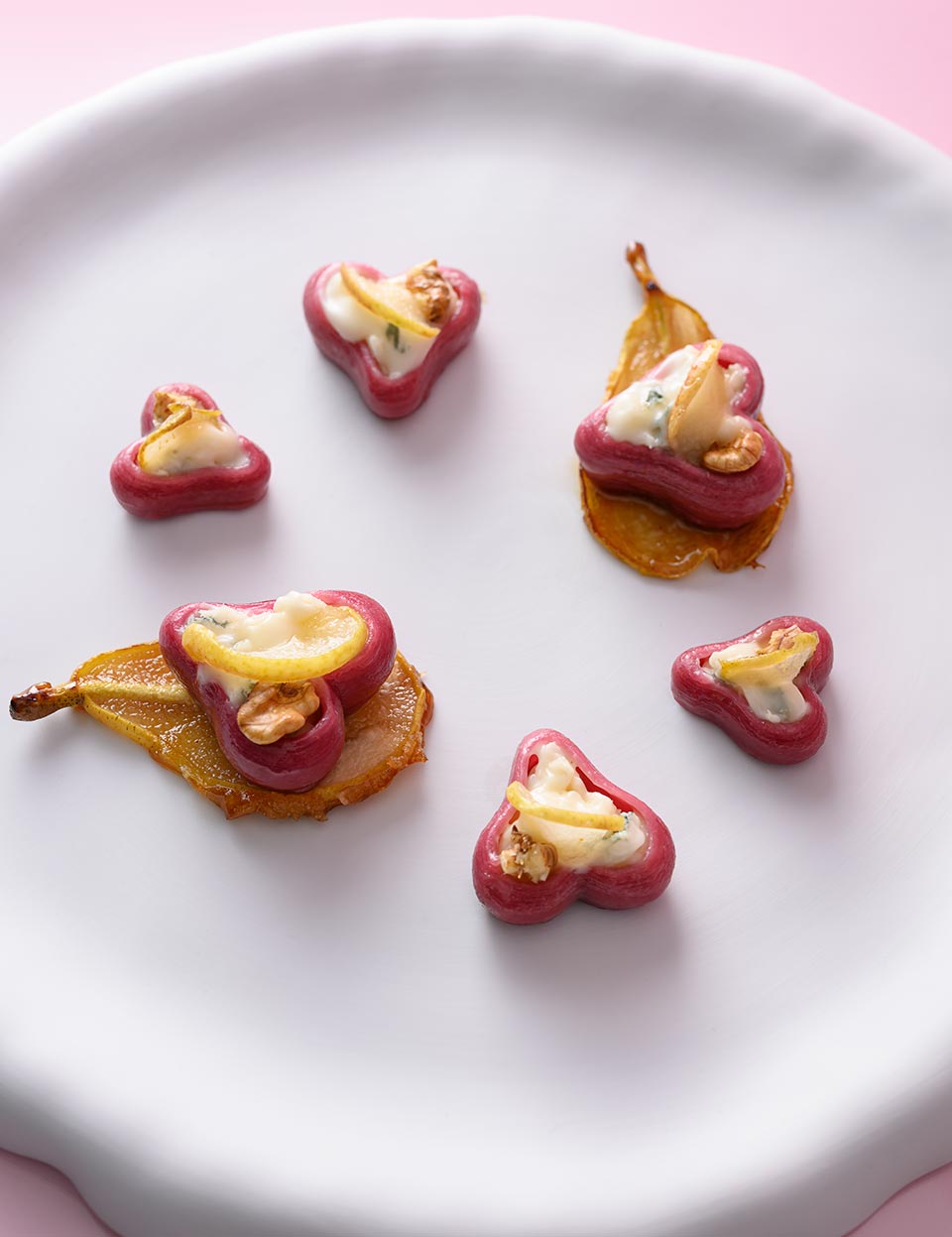 Pasta 3D a forma di cuore